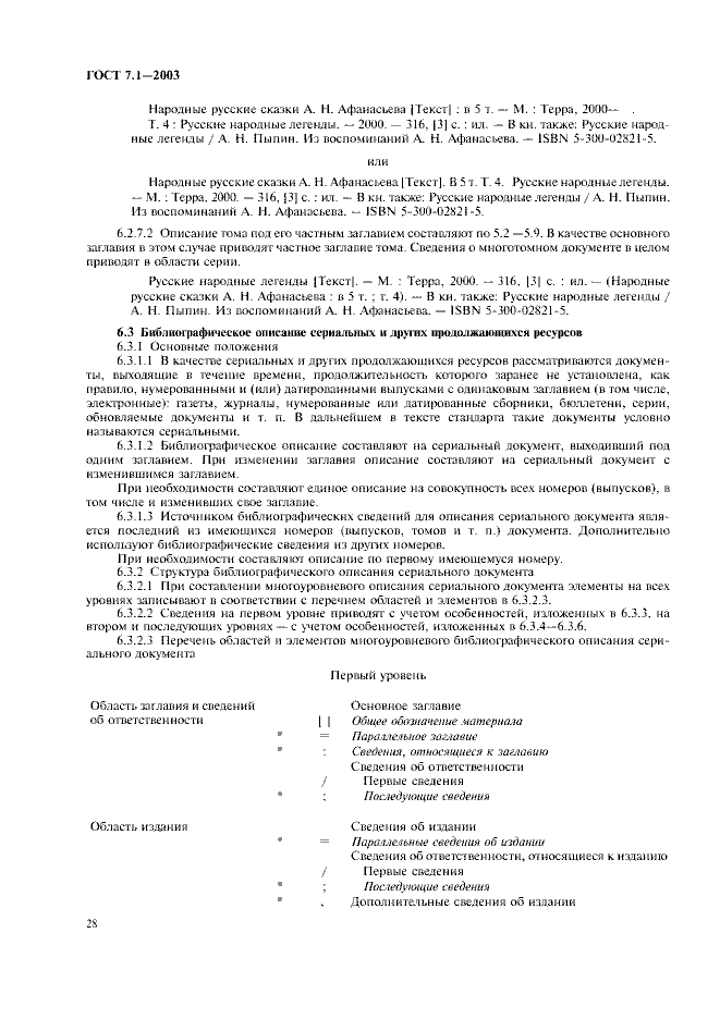 ГОСТ 7.1-2003