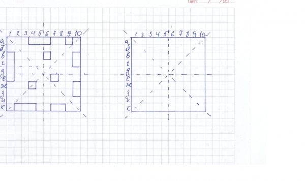 Сложные схемы морского боя