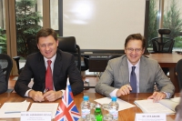 The Minister of Energy Alexander Novak met with the Minister of Energy and Business Development in Great Britain