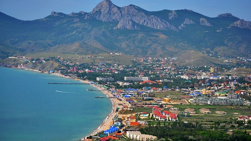 Коктебель на машине