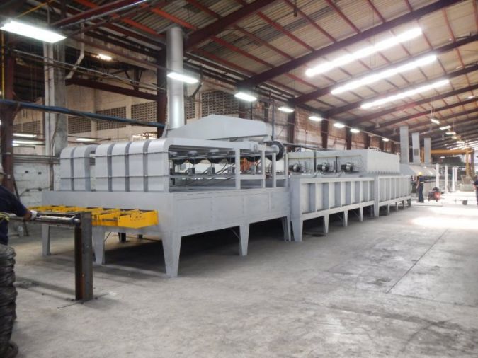 Печь непрерывного отжига от компании OFENBAU FRITZ