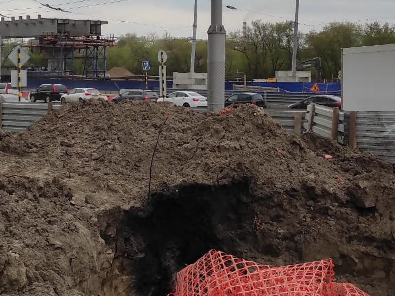 При строительстве 4-го моста порвали кабель ЛЭП - бригады АО "РЭС ...