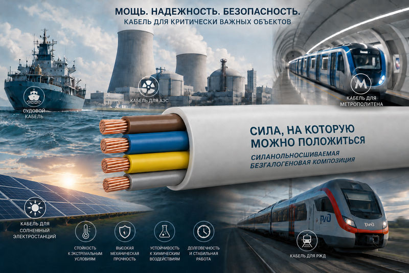 Метален Arctic - полимерная композиция для кабеля, от которой зависит больше, чем передача энергии