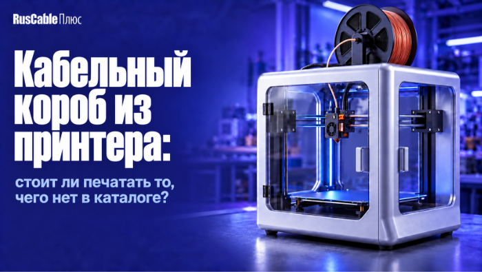 Кабельный короб из принтера: стоит ли печатать то, чего нет в каталоге?